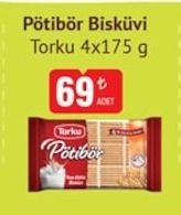 Pötibör Bisküvi Torku 4X175 G