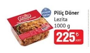 Lezita Piliç Döner 1000 G