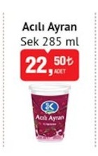 Sek Acılı Ayran 285 Ml