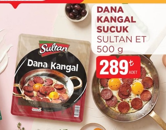 Sultan Et Dana Kangal Sucuk 500 G