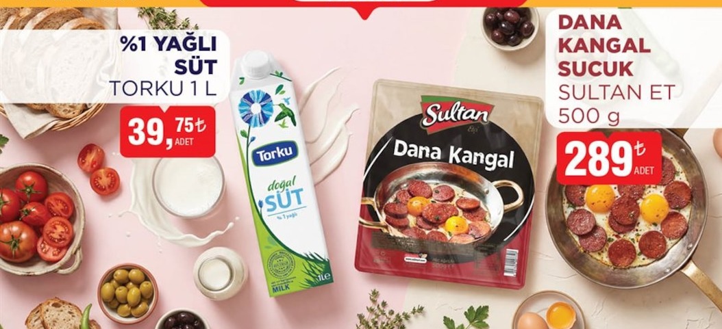Torku %1 Yağlı Süt 1 L