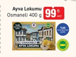 Osmaneli Ayva Lokumu 400 G