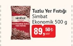 Tuzlu Yer Fıstığı Simbat Ekonomik 500 G