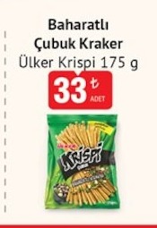 Baharatlı Çubuk Kraker Ülker Krispi 175 G