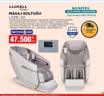 Luxell Home Masaj Koltuğu Lxmc-01