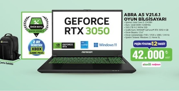 Abra A5 V21.6.1 Oyun Bilgisayarı