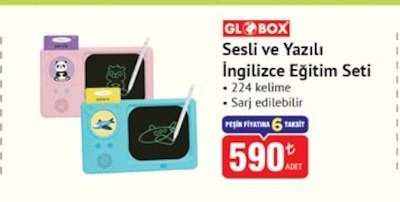 Globox Sesli Ve Yazılı İngilizce Eğitim Seti
