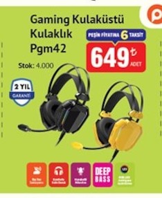 Gaming Kulaküstü Kulaklık Pgm42