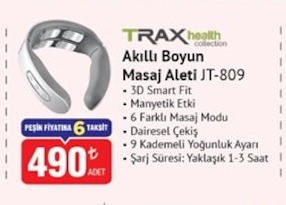 Trax Health Akıllı Boyun Masaj Aleti Jt-809