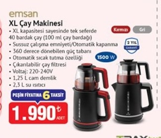 Emsan Xl Çay Makinesi