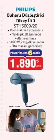 Philips Buharlı Düzleştirici Dikey Ütü Sth3000/20