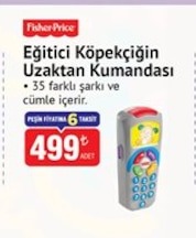 Fisher Price Eğitici Köpekçiğin Uzaktan Kumandası