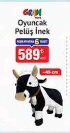 Oyuncak Peluş İnek