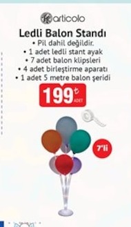 Ledli Balon Standı
