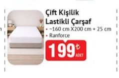 Çift Kişilik Lastikli Çarşaf