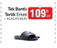 Tek Bantlı Terlik Erkek