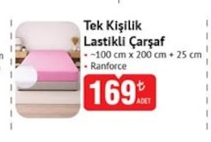 Tek Kişilik Lastikli Çarşaf