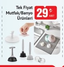 Tek Fiyat Mutfak/Banyo Ürünleri