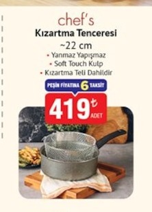 Chef'S Kızartma Tenceresi