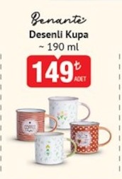 Benante Desenli Kupa