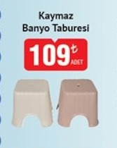 Kaymaz Banyo Taburesi