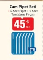 Cam Pipet Seti