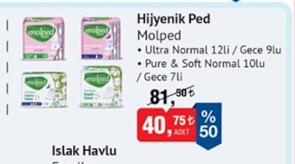 Molped Hijyenik Ped