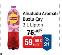 Lipton Ahududu Aromalı Buzlu Çay 2 L