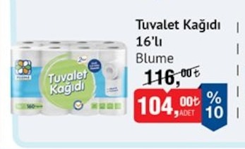 Tuvalet Kağıdı 16'Lı Blume