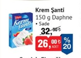 Krem Şanti 150 G Daphne