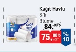 Kağıt Havlu 6'Lı Blume