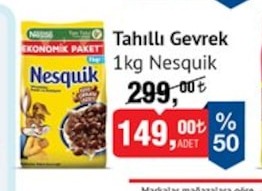 Tahıllı Gevrek 1 Kg Nesquik