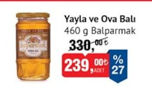 Balparmak Yayla Ve Ova Balı 460 G