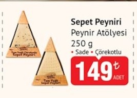 Sepet Peyniri Peynir Atölyesi 250 G