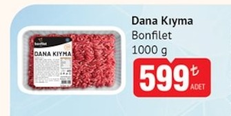 Dana Kıyma Bonfilet 1000 G