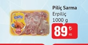 Piliç Sarma Erpiliç 1000 G