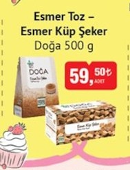 Esmer Toz - Esmer Küp Şeker Doğa 500 G