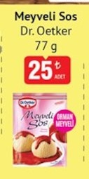 Meyveli Sos Dr. Oetker 77 G