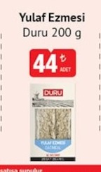 Yulaf Ezmesi Duru 200 G