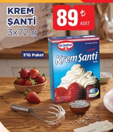 Krem Şanti 3X72 G