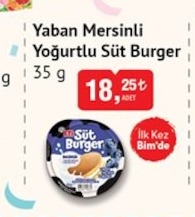 Yaban Mersinli Yoğurtlu Süt Burger 35 G