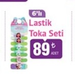 6'Lı Lastik Toka Seti