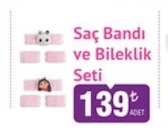 Saç Bandı Ve Bileklik Seti