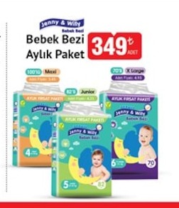 Jenny & Willy Bebek Bezi Aylık Paket
