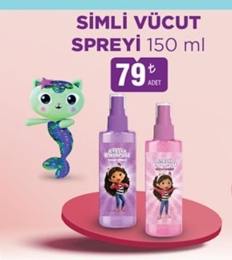 Simli Vücut Spreyi 150 Ml