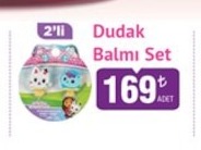 Dudak Balmı Set 2'Li