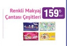 Renkli Makyaj Çantası Çeşitleri