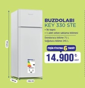 Buzdolabı Key 330 Ste