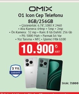 Omix 01 Icon Cep Telefonu