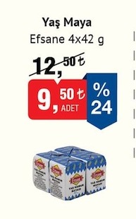 Yaş Maya Efsane 4X42 G